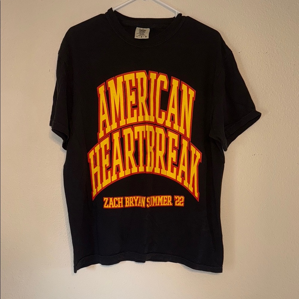 Zach Bryan Tour Merch Tee Short Sleeve